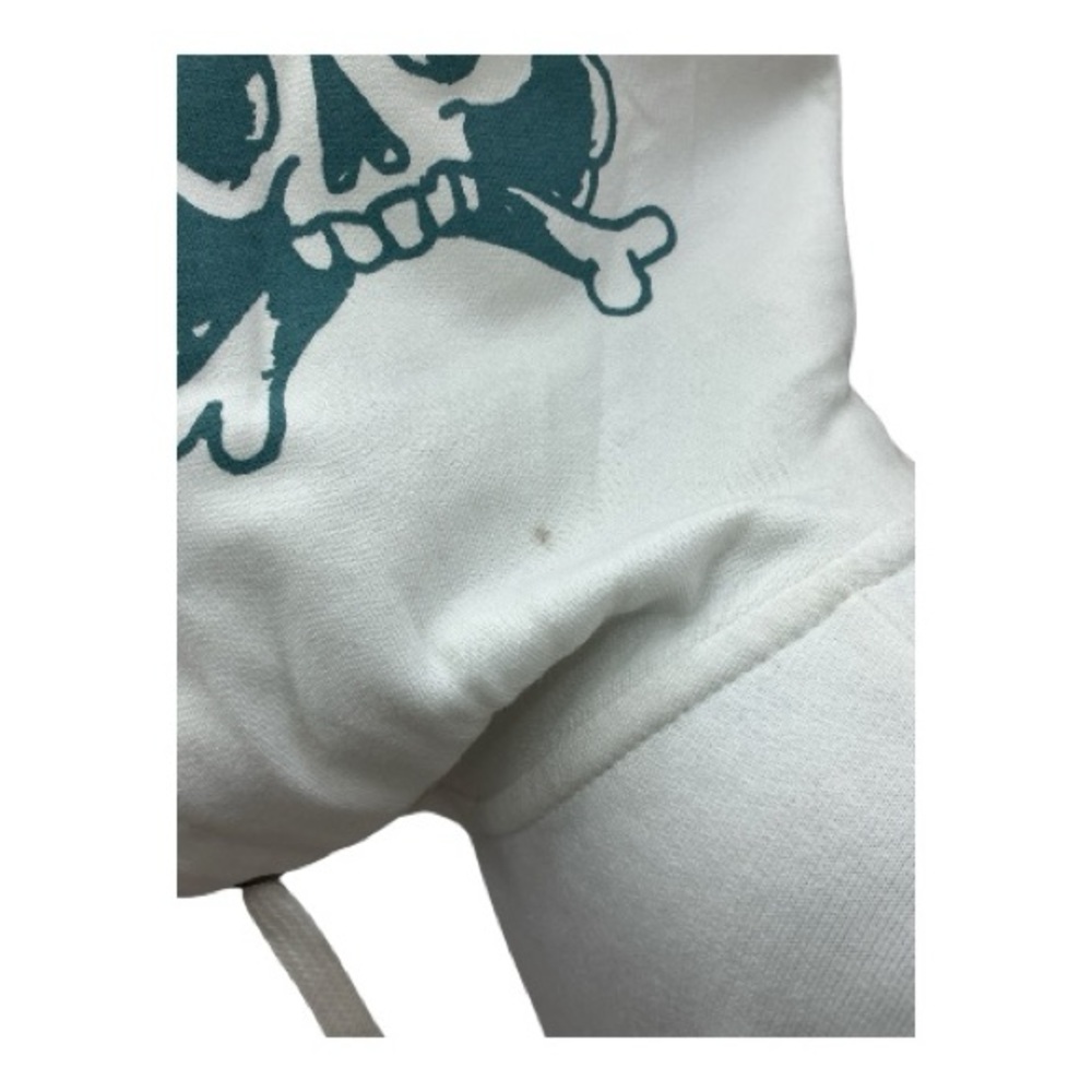 Ed Hardy White Graphic Hoodie Jacket - Picture 4 of 7